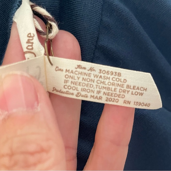 Matilda Jane Big Ruffles Flare Capri Legging Dark Teal Blue Size Small - Picture 6 of 6